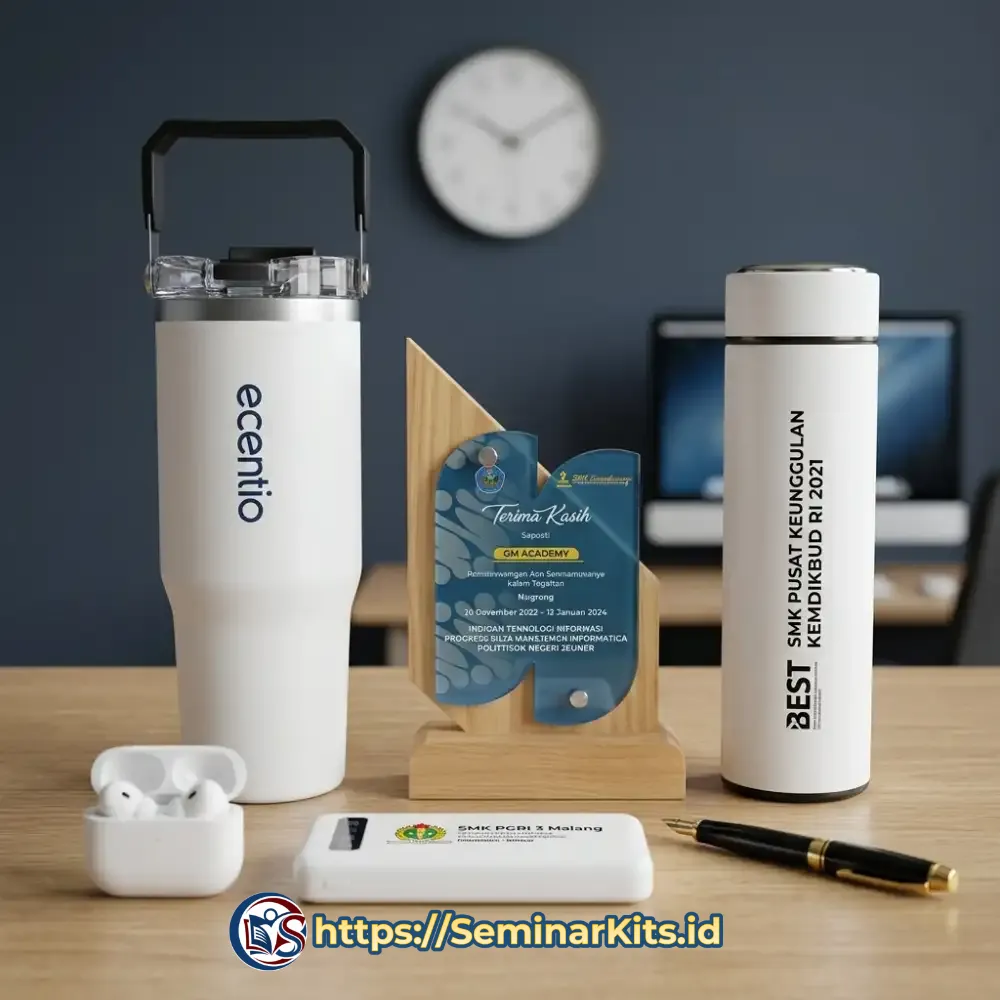 Merchandise Custom Tumbler dan Mug Kantor